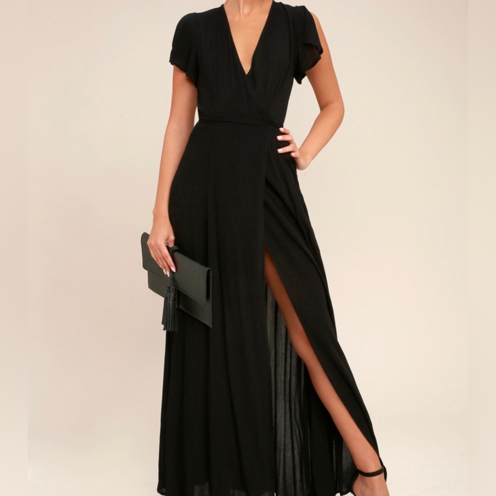 Lulus wrap dress
